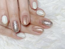 マハロ ネイル 南千住店(Mahalo Nail)/好印象オフィスネイル　¥7980