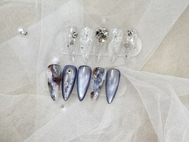 レースや大理石アート