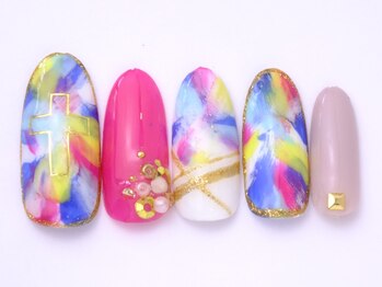 ネイリックス 栄ガスビル(NAILX)/カラフルネイル☆