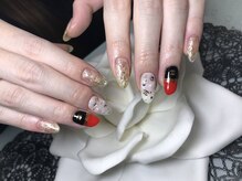 ネイルサロン ビビ(bibi)/目を引くリップデザイン