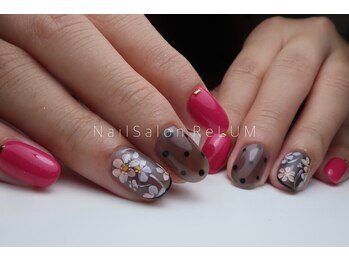 ネイルサロンリルム(ReLUM)/定額￥8500コース