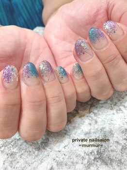 プライベート ネイルサロン マーマ(murmur)/キラキラネイル