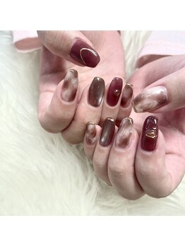 白べぇーっ 本店 湊町店/べっ甲ネイル