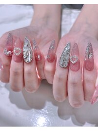 埋め尽くしネイル