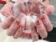 アイコニック ネイルアンドアイ 長久手店(ICONIQ nail&eye)/クールなニュアンスネイル