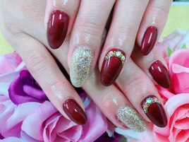 【小山】上品♪大人冬ネイル