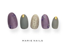 マリー ネイルズ いわきラトブ店(MARIE NAILS)/定額6,600円税込 シアー 1223b