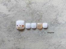 シンプリー ネイルアンドアイラッシュ 祖師谷大蔵店(Simpliee Nail&Eyelash)/フットネイル