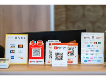 ハート整体院/お支払い方法各種対応しています