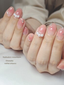 プライベート ネイルサロン マーマ(murmur)/チークネイル