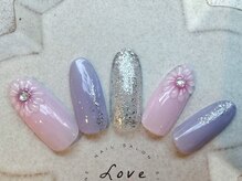 ラブネイル(LOVE NAIL)/定額コース8700円(125)