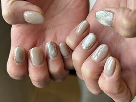 ニュアンス×マグネットネイル