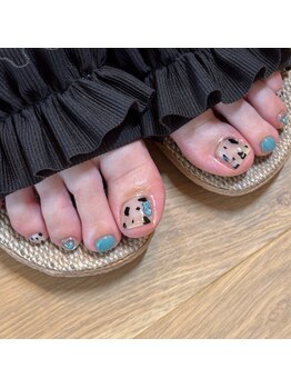 ネイルアトリエ ラテ(nailatelier latte)/キャラクターネイル