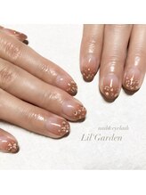 リルガーデン 新宿南口(Lil' Garden)/グラデーション押し花パラジェル