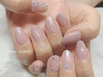 サロン ド メルシー(Salon de MERCI)/ホログラムお花☆