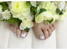 プルミエ ネイル(Premier Nail)/シャーベットブルー★フット