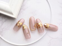 ネイル スパ ココプラス(Nail spa Cocoplus)/おしゃれ雲母ニュアンスネイル
