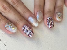フロール 上大岡(Flor)/NAIL　ツイード/冬ネイル