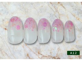 デザインネイルA12￥4,700