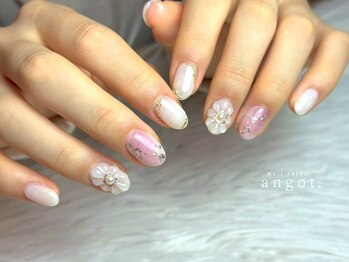 ３Dフラワーネイル