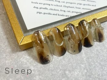 スリープ 中目黒(Sleep nakameguro)/べっこうネイル