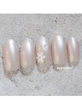 たゆ ネイル(たゆnail)/ナチュラル冬ネイル