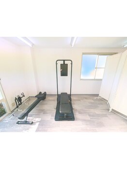 マシンメニューにこだわりあり