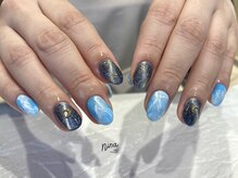 フィリス 横浜店(PHYLIS)/#星空ネイル