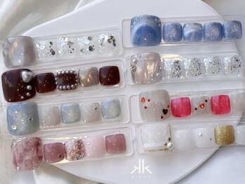 ケーツーネイル(k-two nail)/1月monthly《Foot》