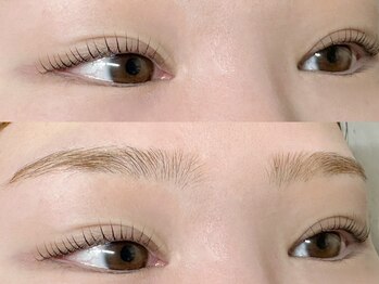 ベルーナ(Belluna)の写真/【モチの良さ◎】あなたの目元に合わせた黄金比デザイン！失敗しないまつ毛パーマが得意なサロン♪