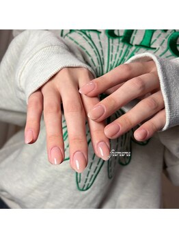 フルル(fururu)の写真/低価格でも美フォルムが叶う!ワンカラー¥3800がお得◎口コミ投稿で付け替えオフ無料♪