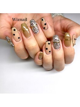 ツイードネイル