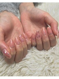 ハートホロネイル