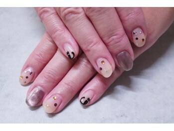 プチリリィ(Petit Lily)/人気のハロウィンネイル