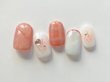 ユノ フィオーレ(Juno fiore)/キラキラガーリーネイル