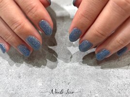 グリーンフレンチ×フラッシュ