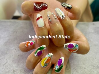 インディペンデントステイト(Independent State)/HAND◆10本アート