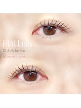 ノエリー(noelie)/dark brown×mauve pink