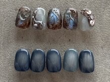 エールルーム 中目黒(aileroom)/ブラウン×ブルー奥行ニュアンス