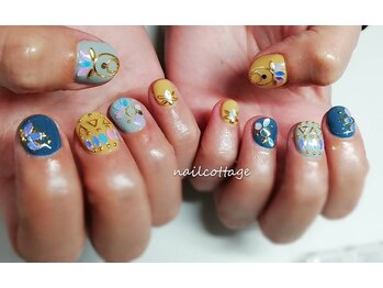 ネイルコテージ(Nail cottage)/カラフル