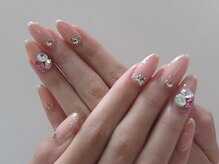 ネイルサロンミキ 横浜(MIKI)/人気ベージュゴージャススカルプ