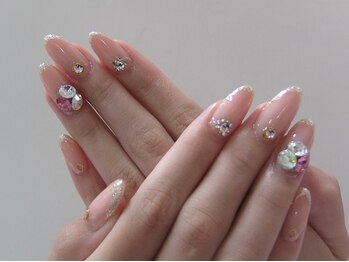 ネイルサロンミキ 横浜(MIKI)/人気ベージュゴージャススカルプ