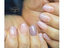 ジュジュ(Juju)/シンプルラメネイル