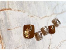 ブリノス(BLINOSS)/秋☆フットネイル