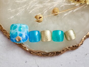 水面ネイル/Rocher