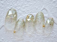 カトルナフ(quatre fois neuf)/きらきら冬ネイル