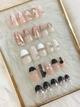 アディクション(ADDICTION)の写真/高い技術力で綺麗な指先を演出♪特別な日のネイルはお任せください◎爪の形や長さに合せ美しい仕上りへ♪