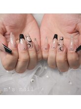 エムズネイル 敦賀店/チップ長さだし×フレンチ