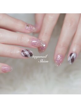 パラジェルバレンタインネイル