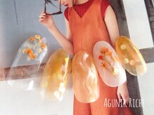 アグニークリッシェ(Agunik Riche)/【押し花ネイル】